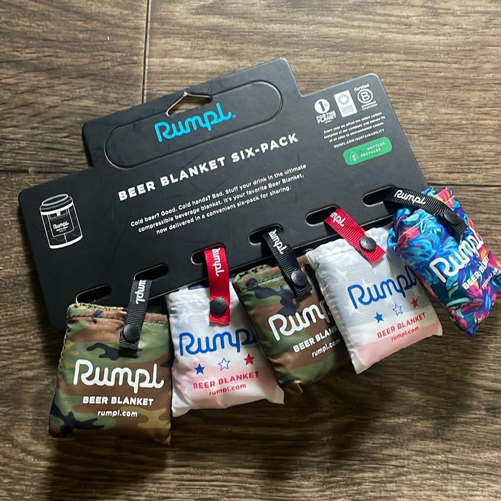 Rumpl Beer Blanket set of 5